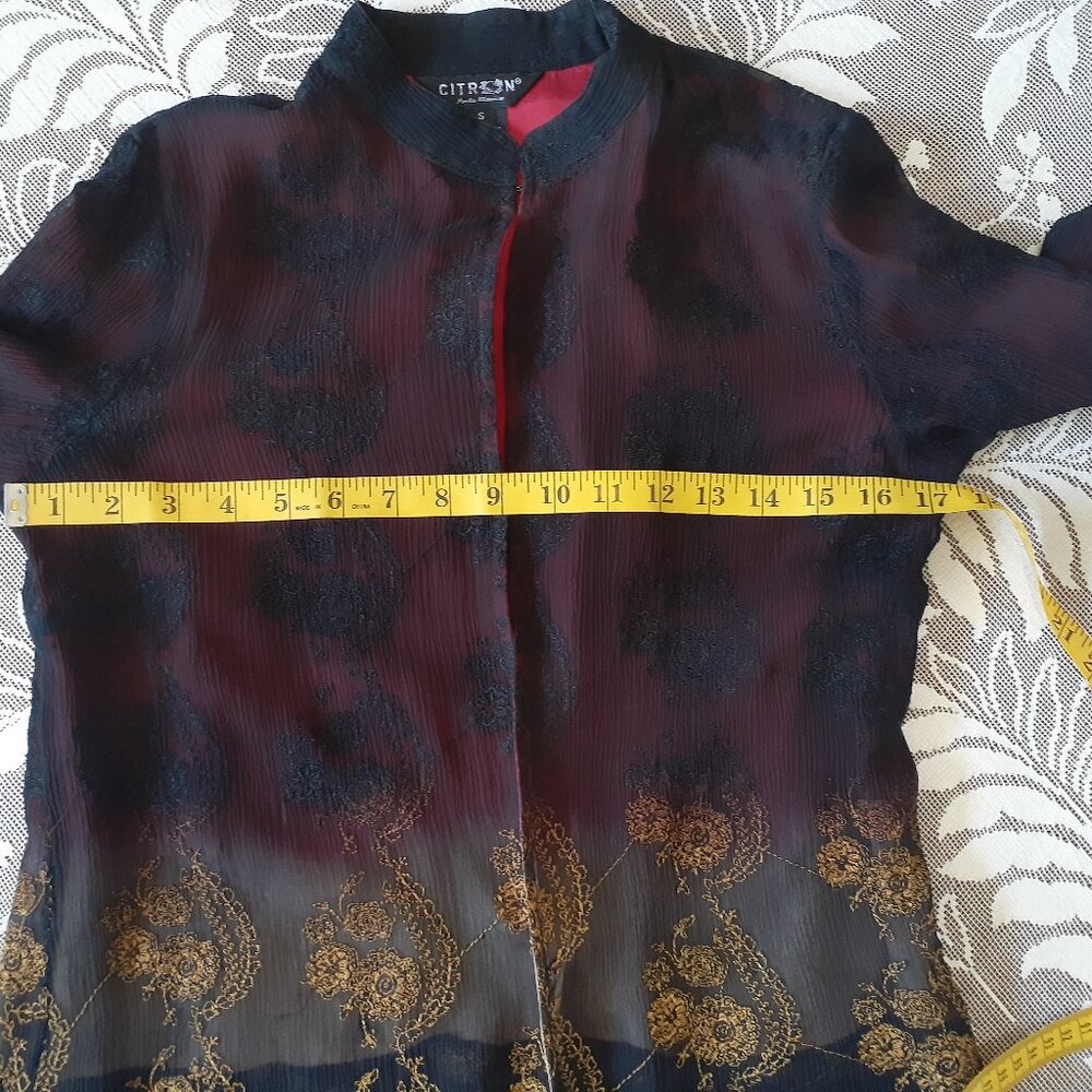 Citron Layered Topper Jacket - Picture 11 of 15